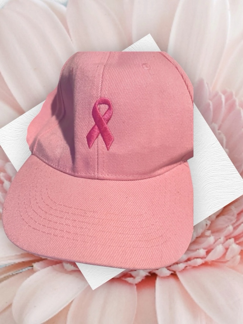 Pink Breast Cancer Awareness Baseball Cap